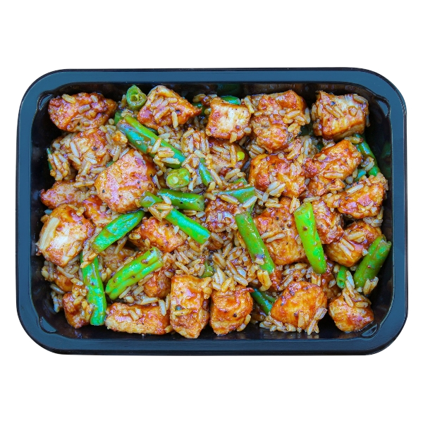 Kipfilet met Rijst, Sperziebonen & Zwarte Pepersaus – Pittig & Eiwitrijk