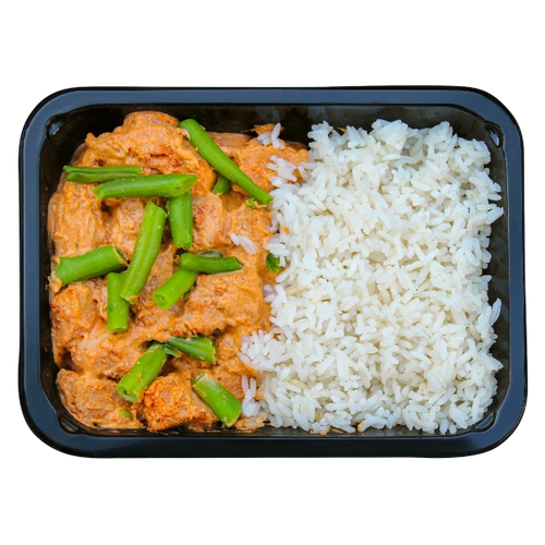 Butter Chicken met Rijst & Sperziebonen – Romig & Eiwitrijk
